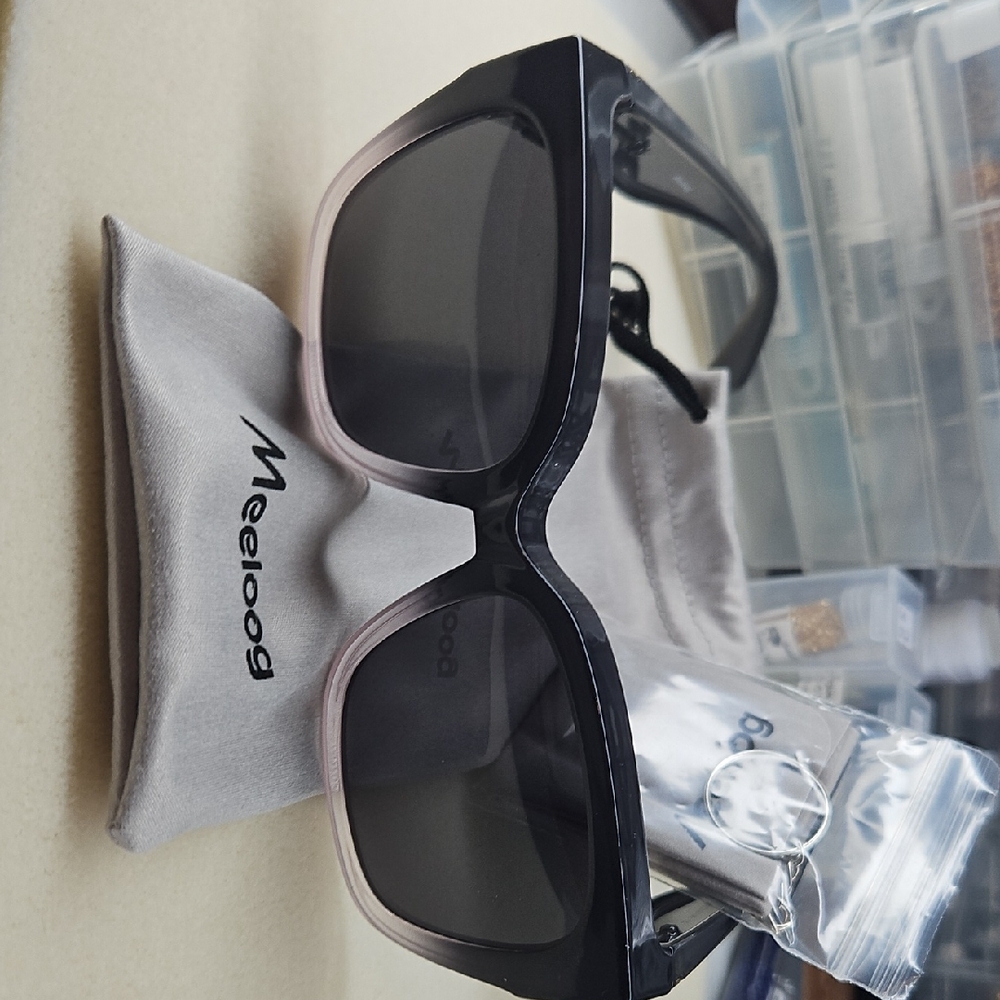 Black and Pink Women's Sunglasses